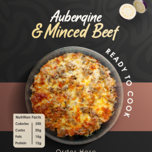 Aubergine & Minced Beef