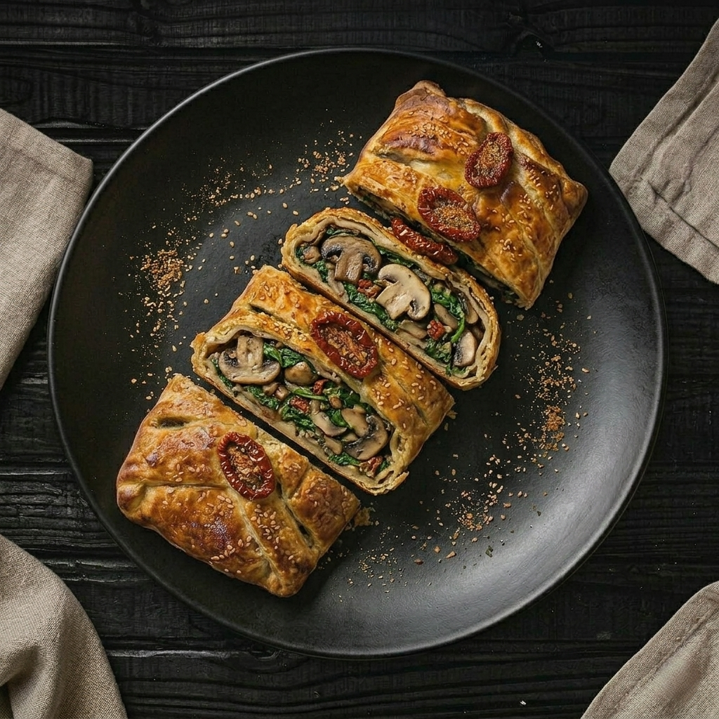 Spinach Mushroom Pie