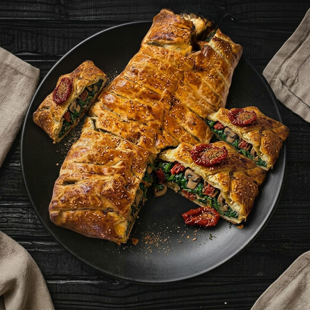 Spinach Mushroom Pie