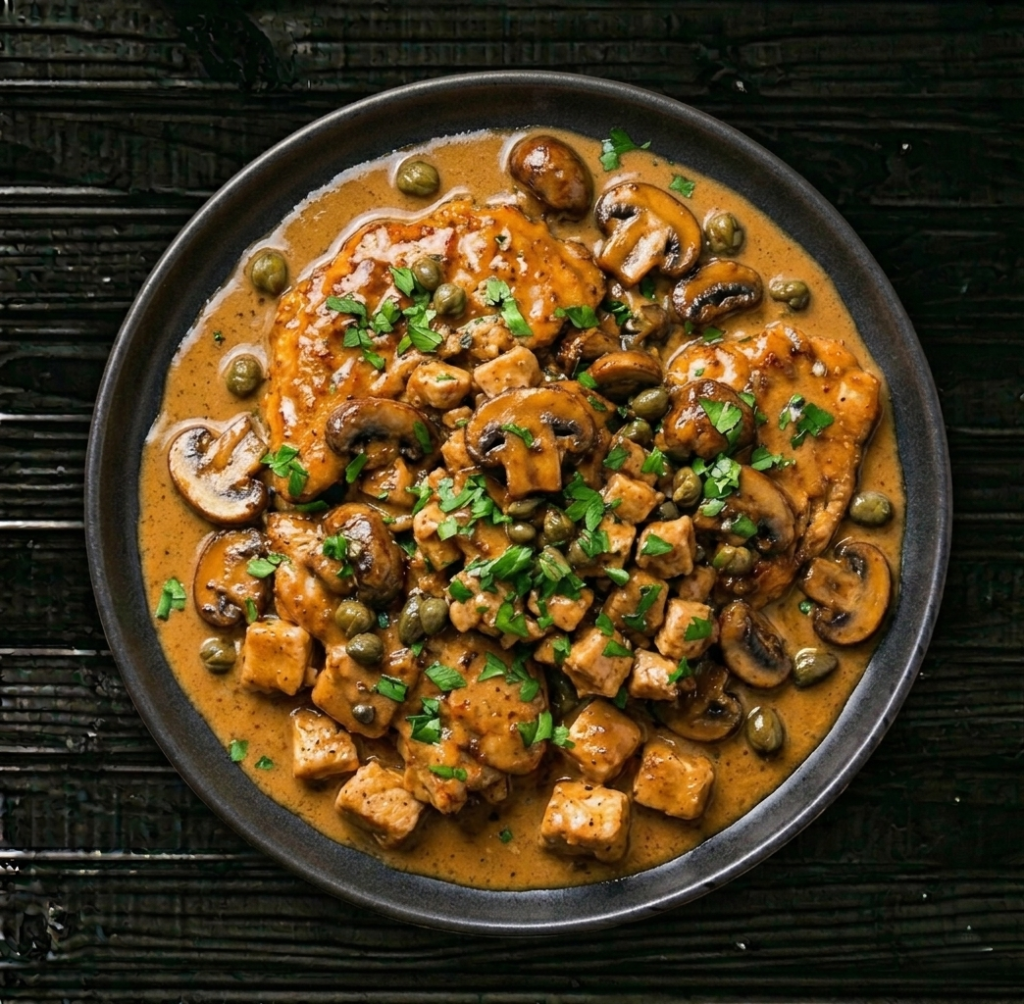 Mushroom Piccata